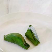 Fresh Mitha Pan (1 pc.) · Its a betel leaf - after meal mouth freshner and used for digestive purpose. 
(NO SUPARI/ARE...