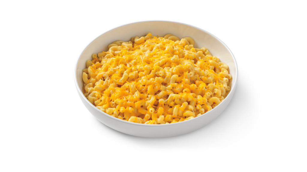 Wisconsin Mac & Cheese · A classic blend of cheddar and jack cheeses, cream and elbow macaroni. Try with oven-roasted meatballs.. V
