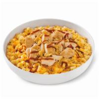 Bbq Chicken Mac · Wisconsin Mac & Cheese with grilled chicken, crispy jalapenos and tangy barbecue sauce. . S