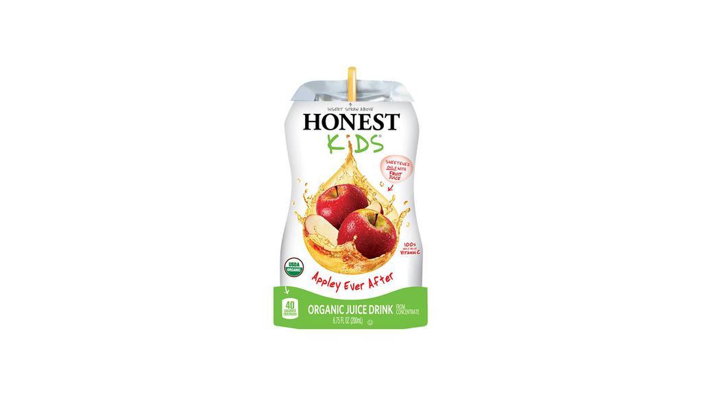 Honest Kids Organic Apple Juice  · No sugar added. Once upon a time, apple made a splash. | 35 Calories