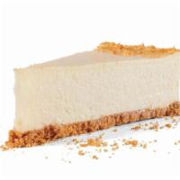 Cheesecake · Light & creamy NY-style cheesecake with a graham cracker crust