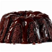 Chocolate Overload™ Cake  · A chocolate bundt cake with a chocolate buttercream drizzle