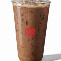 Large Mocha Sweet Cream Iced Coffee · Enjoy our chilled, High Mountain Arabica coffee blended with sweetened cream and chocolate f...