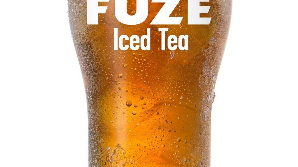 Zero Sugar Large Fuze® Iced Tea · An adventurous blend of bold flavors where refreshing tea meets delicious fruit with zero sugar.