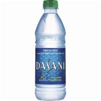 Bottled Water · 16oz bottle of Dasani water