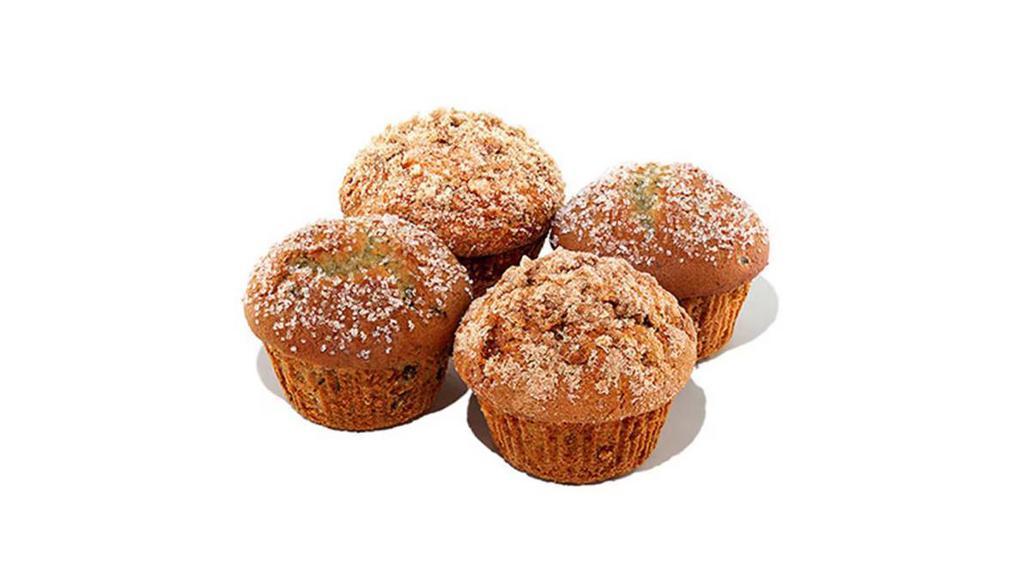 4 Muffins · A classic morning favorite that we're perfected over 60 years. Muffins are the perfect pair to a freshly brewed coffee. Available in the following varieties: Blueberry & Coffee Cake