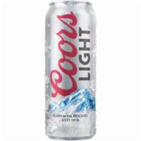 Coors Light 24 Oz Can · 