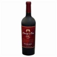 Menage a Trois Red Blend 750ml · 