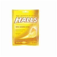 Halls Honey Lemon Cough Suppressant · 