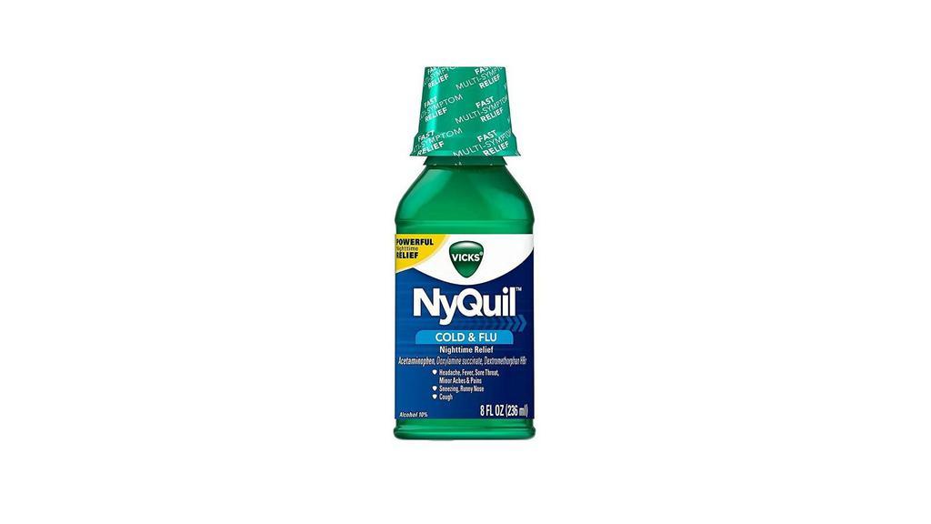 VIck's NyQuil Cold & Flu 8 oz · 