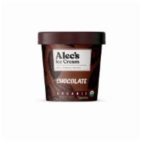 Alec's Organic Ice Cream Chocolate 1 Pint · 