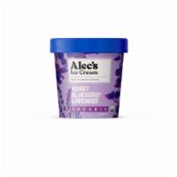 Alec's Organic Ice Cream Honey Blueberry Lavender 1 Pint · 
