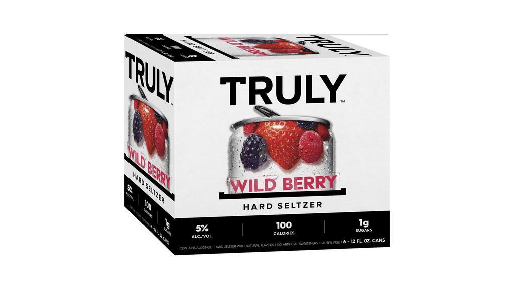 Truly Hard Seltzer Wild Berry (12 Oz X 6 Ct) via Kc Liquor & Cigar