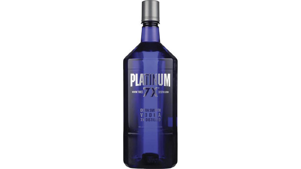 Platinum Vodka 7X (1.75 L) · Distilled seven times for exceptional purity and a smooth, polished finish, Platinum 7X has raised the bar on what it means to be smooth.