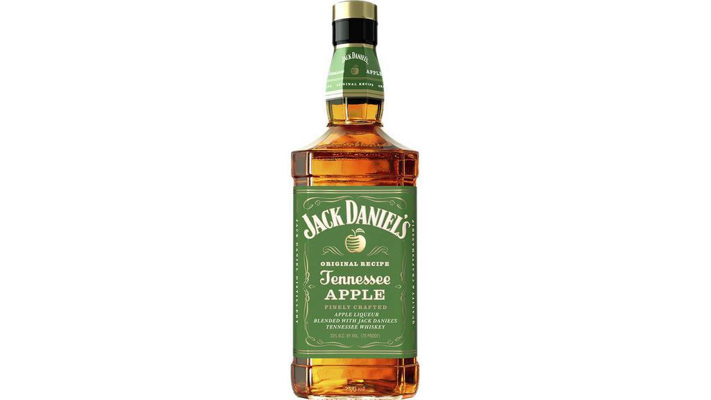 Jack Daniels Tennessee Apple (750 ml) · Jack Daniel's Tennessee Apple has the unique character of Jack Daniel's Tennessee Whiskey coupled with crisp green apple for a fresh and rewarding taste. It's bold, refreshing, and exceptionally smooth.