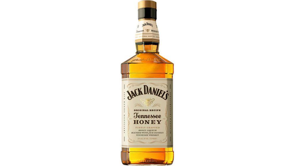 Jack Daniels Tennessee Honey (1.75 L) · A blend of Jack Daniel’s Tennessee Whiskey and a unique honey liqueur of our own making, for a taste that’s one-of-a-kind and unmistakably Jack. With hints of honey and a finish that’s naturally smooth, Jack Daniel’s Tennessee Honey offers a taste of the unexpected.