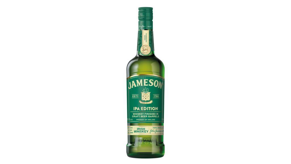 Jameson Caskmates IPA Irish Whiskey Bottle (750 ml) · Jameson Caskmates IPA Edition is the perfect whiskey for craft beer aficionados. Jameson Irish Whiskey is matured in Irish Pale Ale-seasoned barrels, infusing crisp, hoppy notes into Jameson's classic, peerless blended whiskey.