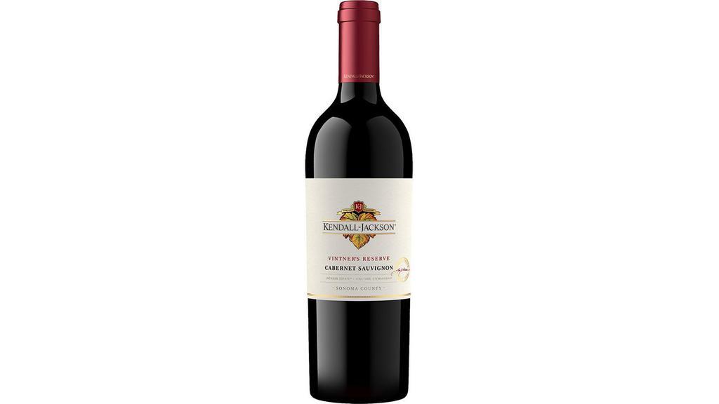 Kendall Jackson Cabernet (750 Ml) · Aromas of lush, bright black cherry, blackberry and cassis draw you in. Round, rich seamless tannins provide a robust backbone and supple mid-palate. Notes of cedar, vanilla and a hint of mocha linger on the finish.