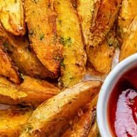 Potato Wedges · Seasoned Potato Wedge fries