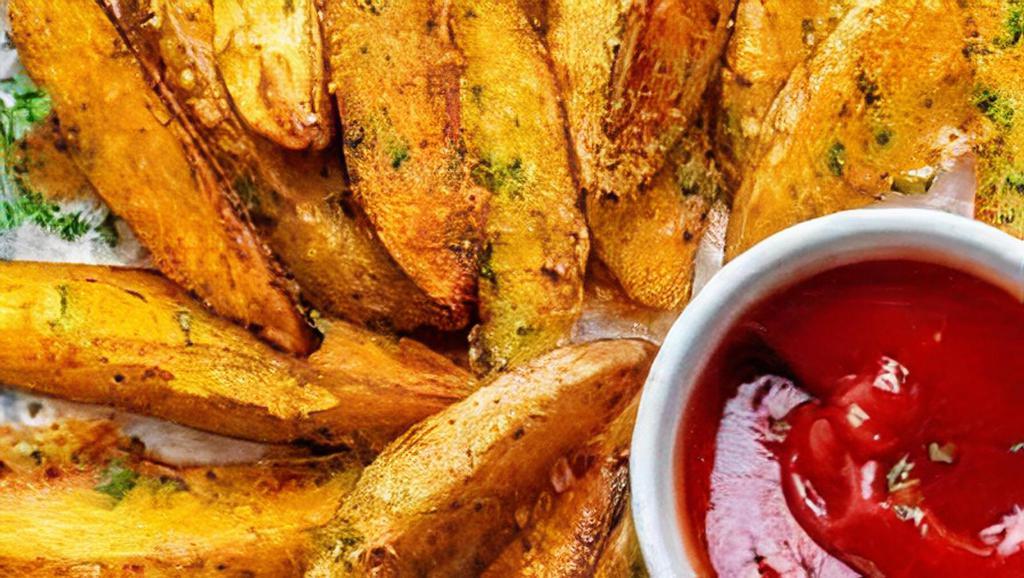 Potato Wedges · Seasoned Potato Wedge fries