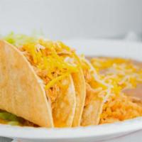 Two Chicken Tacos · 
