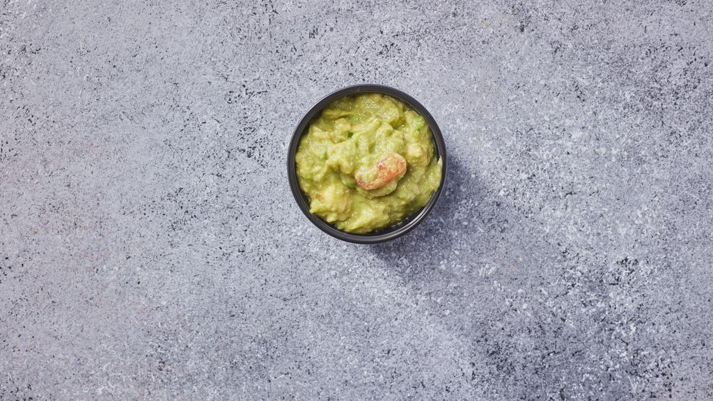 Guacamole (on the side) · Pair it with chips or a burrito, both sold separately. We cannot make substitutions.