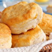 Honey Butter Biscuits · Buttery biscuits, brushed in honey and baked to perfection!