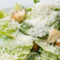 Full Caesar Salad · housemade caesar dressing, parmesan cheese and croutons.