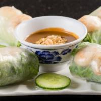 Tofu Rolls · 6 ps. (2 rolls) Tofu, iceberg lettuce, cilantro, vermicelli, and bean sprouts rolled in rice...