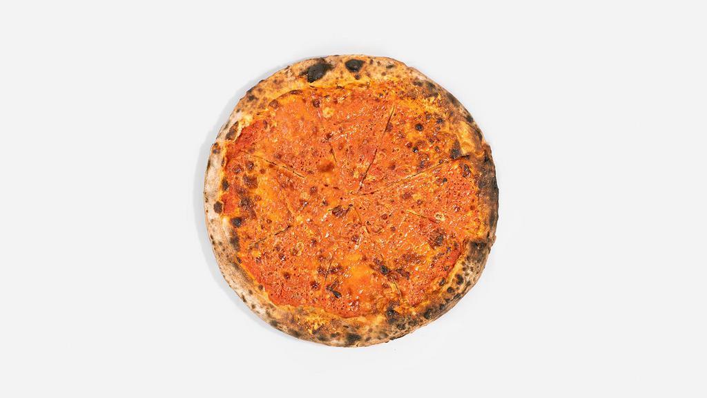 Cheese Pizza · Marinara and mozzarella. That's a f*cking good pizza.