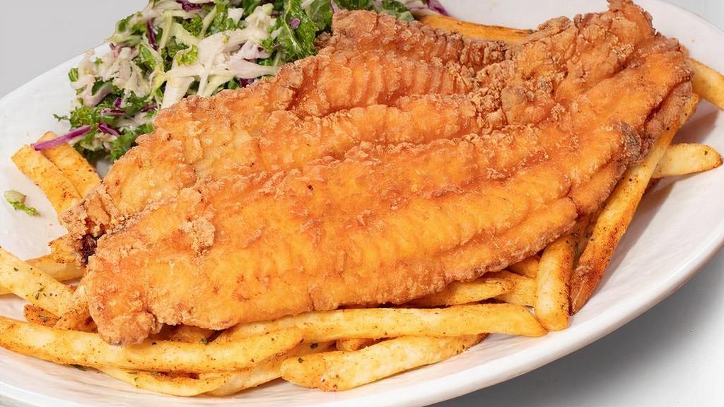 Fried Catfish · A favorite in the South, this white fish is mild and flaky, and is great grilled or fried.