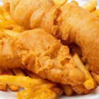 Kids Battered Fish · Battered Swai prepared perfectly in a pint-size portion.. **Delivery orders will receive bot...