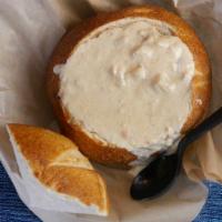 New England Clam Chowder · *Served Daily.*