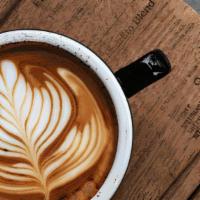 12oz Latte · Espresso topped with microfoam milk.
