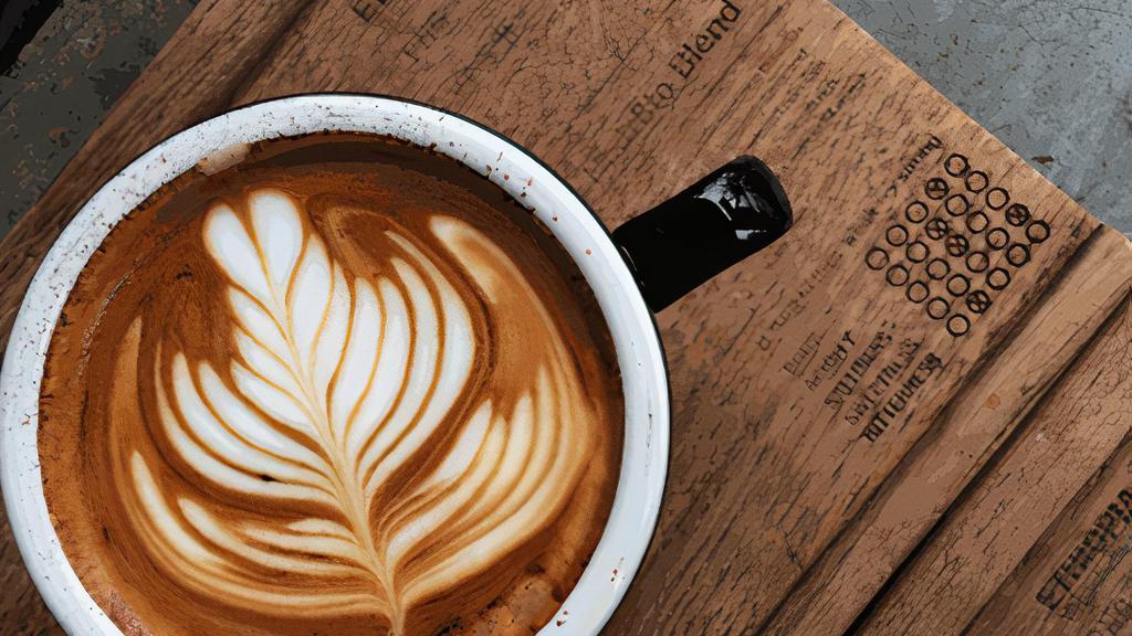 16oz Latte · Espresso topped with microfoam milk.