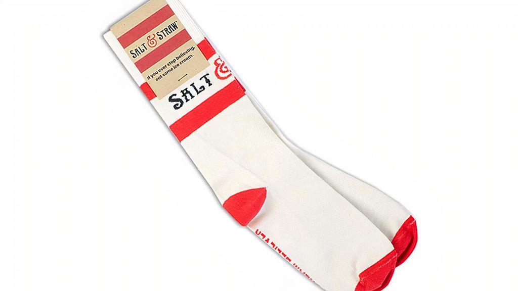 Ice Cream Believer Socks · When it pays off to have cold feet.” Pick up a pair of these vintage stripe socks and show the world that you’re an Ice Cream Believer!