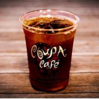 Md Cold Brew · brewed for a minimum of 12 hours at 38 degrees, coupa’s cold brewed method enhances the flav...