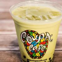 Medium Iced Oat Milk Matcha · japanese matcha green tea powder, oat milk, tapioca pearls