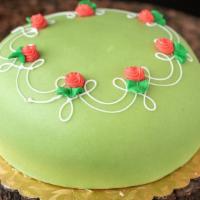 Princess cake · One of our most popular cakes. Moist sponge layers brushed with an orange simple syrup in be...