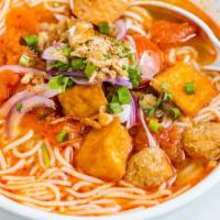 SP4. Crab Meat and Tomato Noodle Soup · 