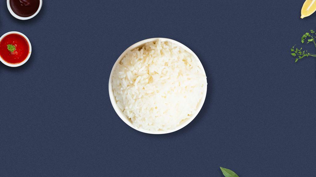 Rice Rice Baby · Steamed white rice.