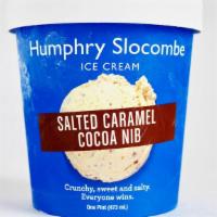 Humphry Slocombe Salted Caramel Cocoa Nib · Salted caramel ice cream with toasted cocoa nibs. Crunchy, sweet, and salty. Everyone wins. ...