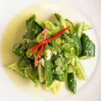 Cucumber Salad拍黄瓜 · garlic flavor