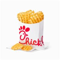 Chick-Fil-A Waffle Potato Fries® · Waffle-cut potatoes cooked in canola oil until crispy outside and tender inside. Sprinkled w...