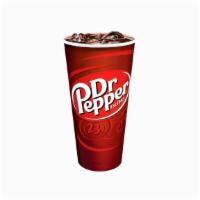 Dr Pepper® · Fountain beverage. Product of Keurig Dr Pepper, Inc.