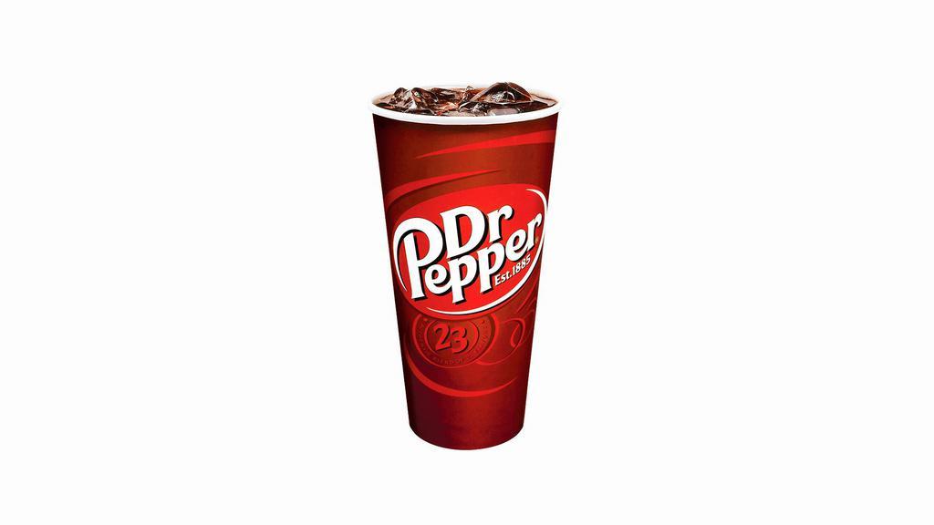 Dr Pepper® · Fountain beverage. Product of Keurig Dr Pepper, Inc.