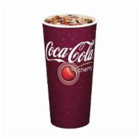 Coca-Cola® Cherry · Fountain beverage. A product of The Coca-Cola Company.