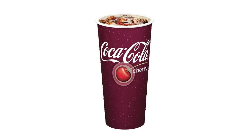 Coca-Cola® Cherry · Fountain beverage. A product of The Coca-Cola Company.