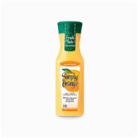 Simply Orange® · 100% pure-squeezed, pasteurized Orange Juice.
