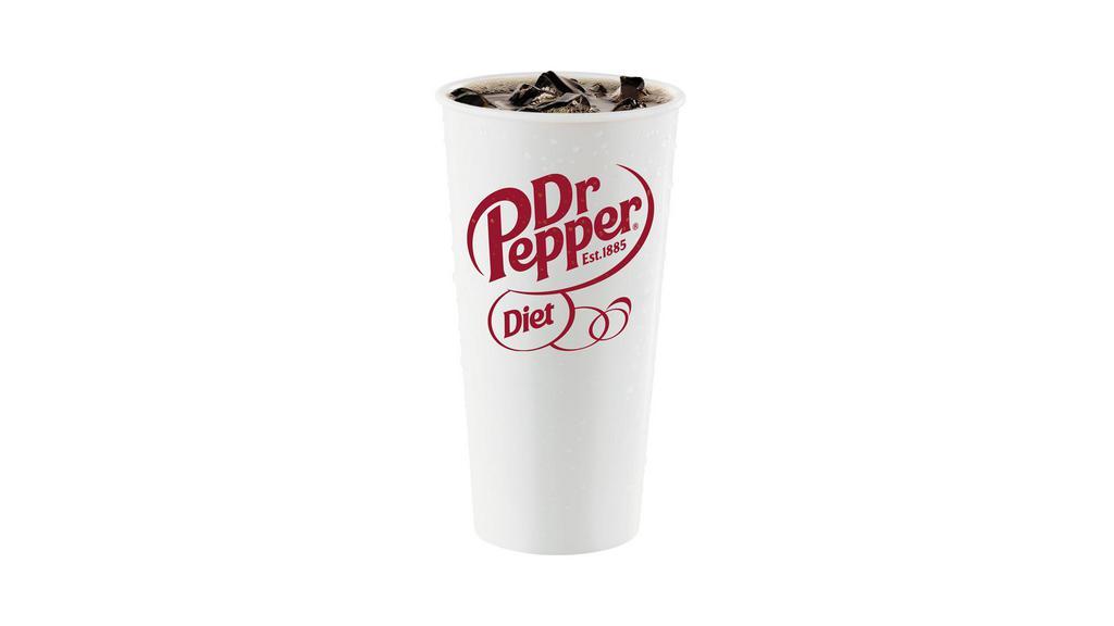Diet Dr Pepper® · Fountain beverage. Product of Keurig Dr Pepper, Inc.